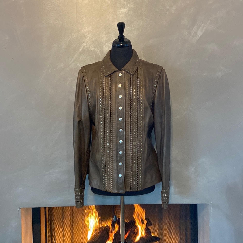 Double D Ranch leather jacket